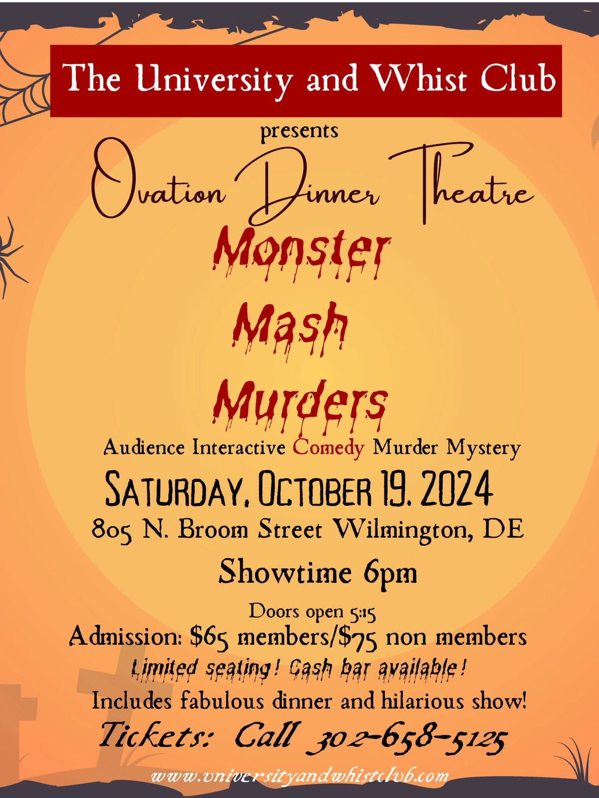 Monster Mash Murder Mystery Dinner