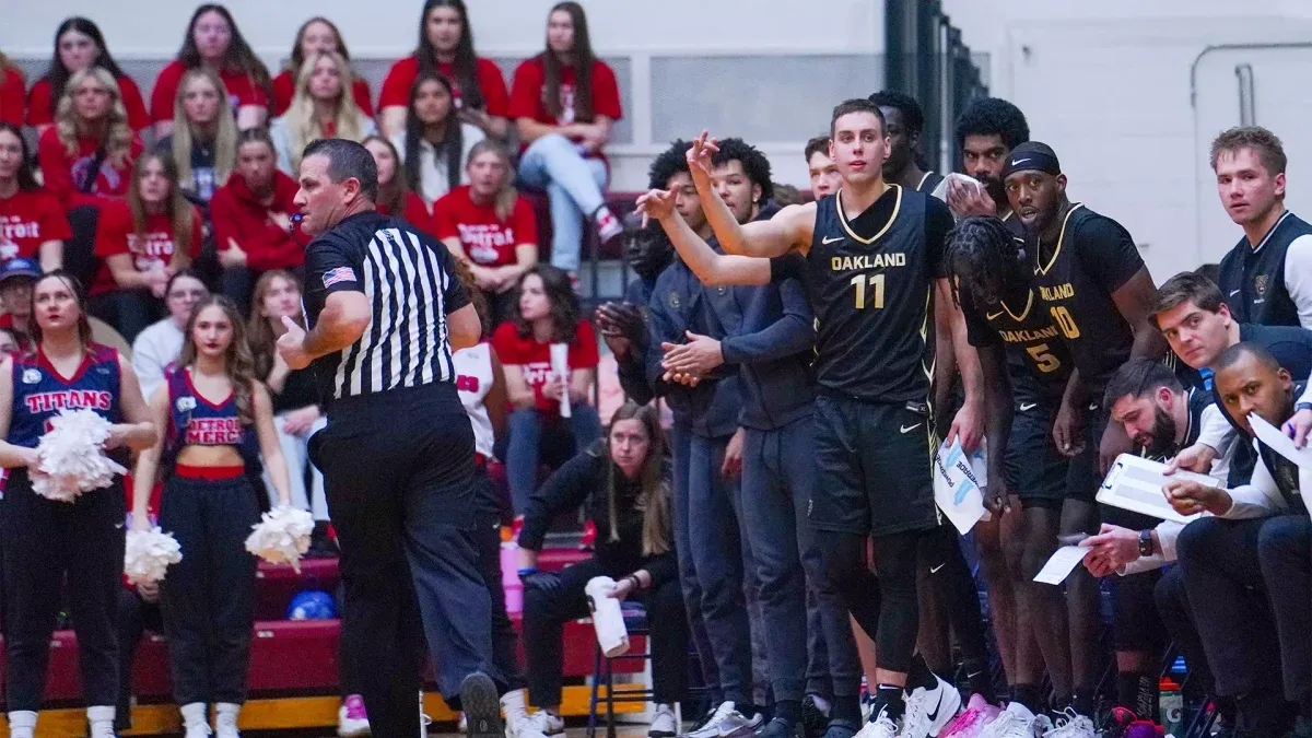 Parking Detroit Mercy Titans at Oakland Golden Grizzlies Mens Basketball