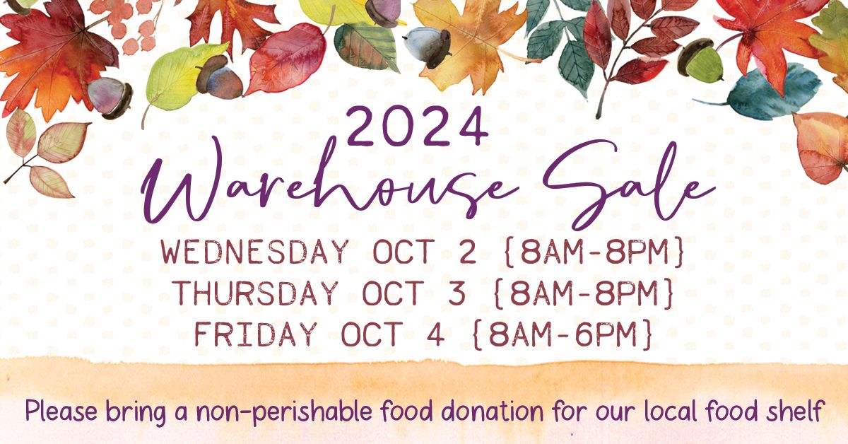 Gina B. Designs Annual Warehouse Sale