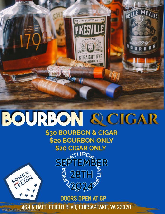 Bourbon & Cigar Event