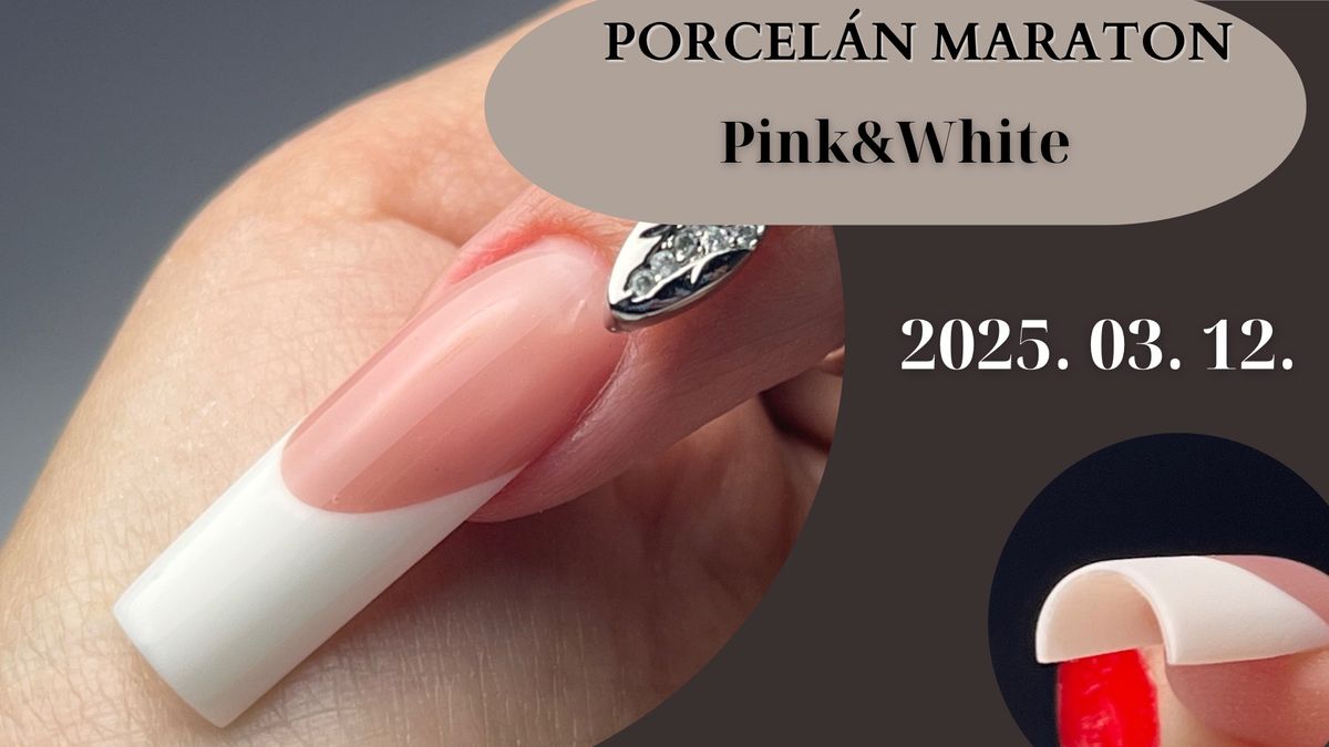 Pink & White Porci maraton - hangol\u00f3djunk a versenyekre!