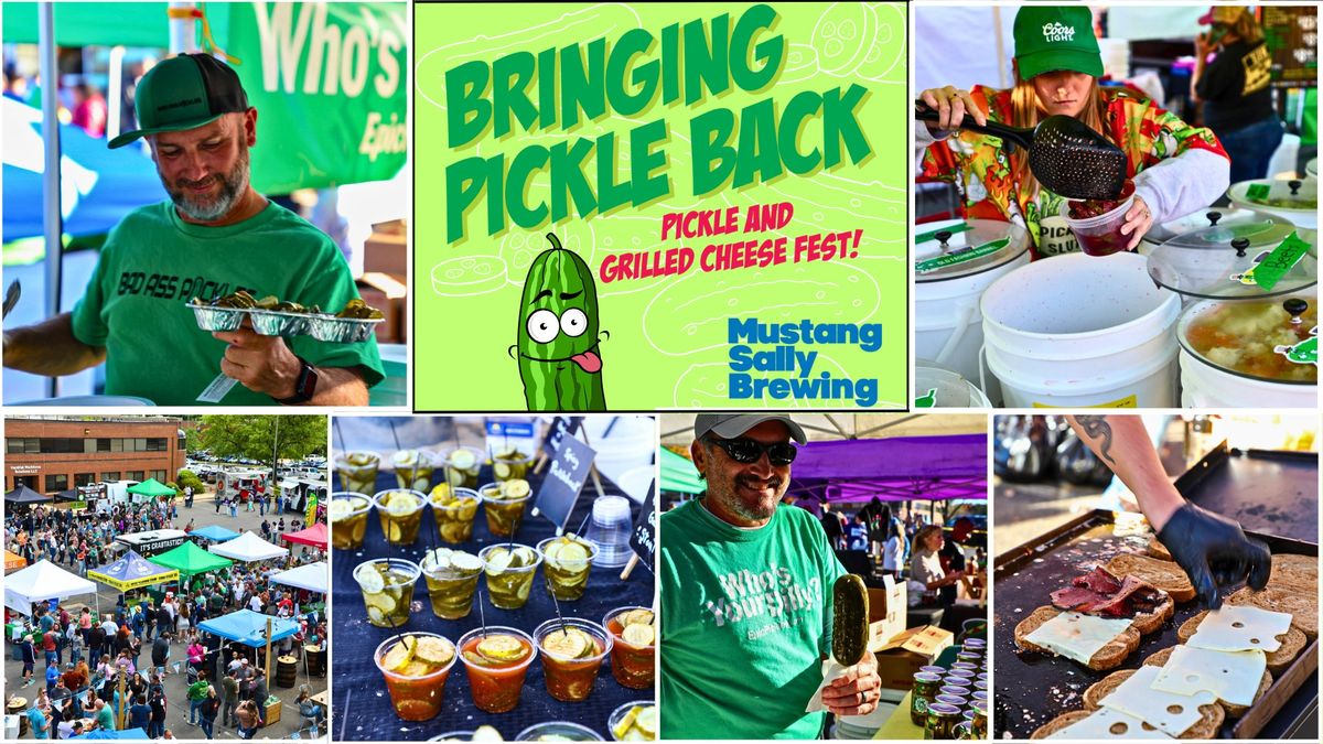 NOVA's Largest Pickle & Grilled Cheese Festival - Bringing Pickle Back