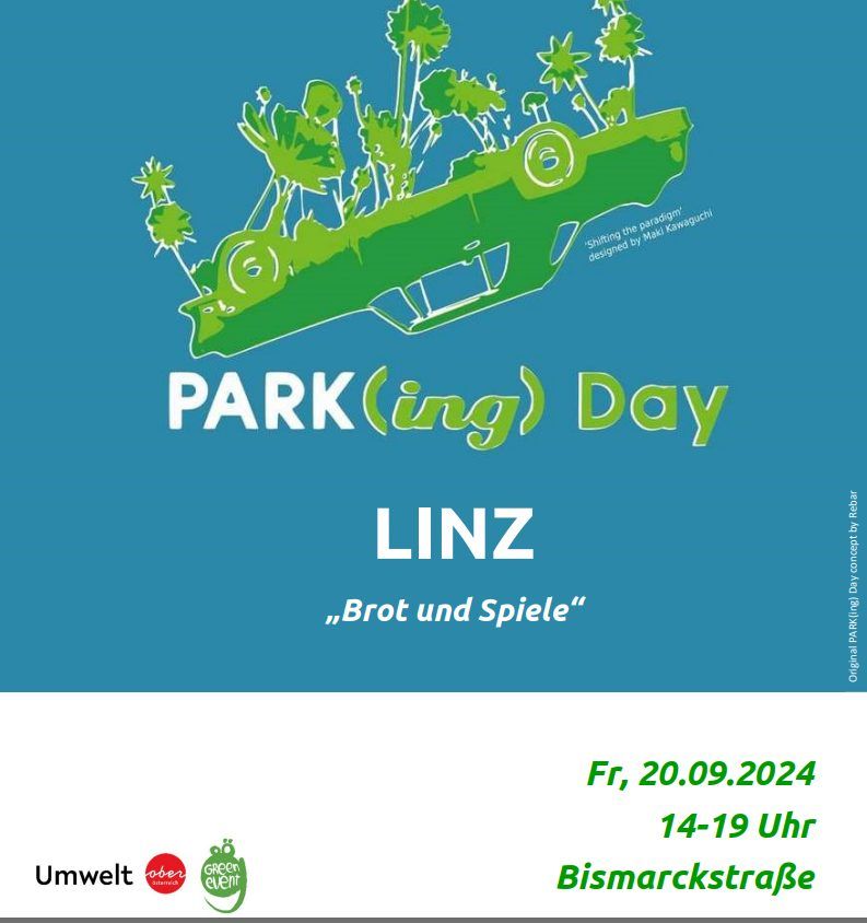 PARK(ing) Day - Bismarckstra\u00dfe Linz