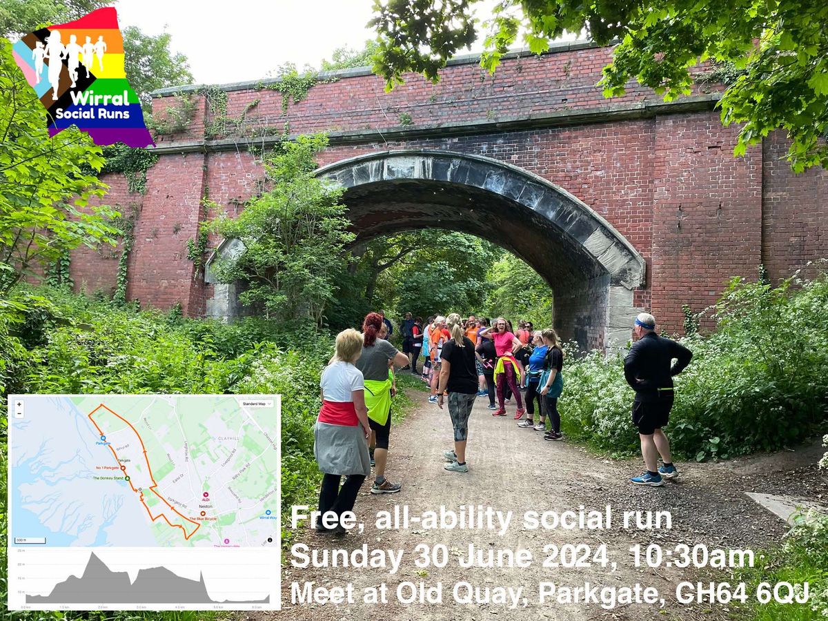 Free, all-ability social run - Parkgate (open the post for full details)