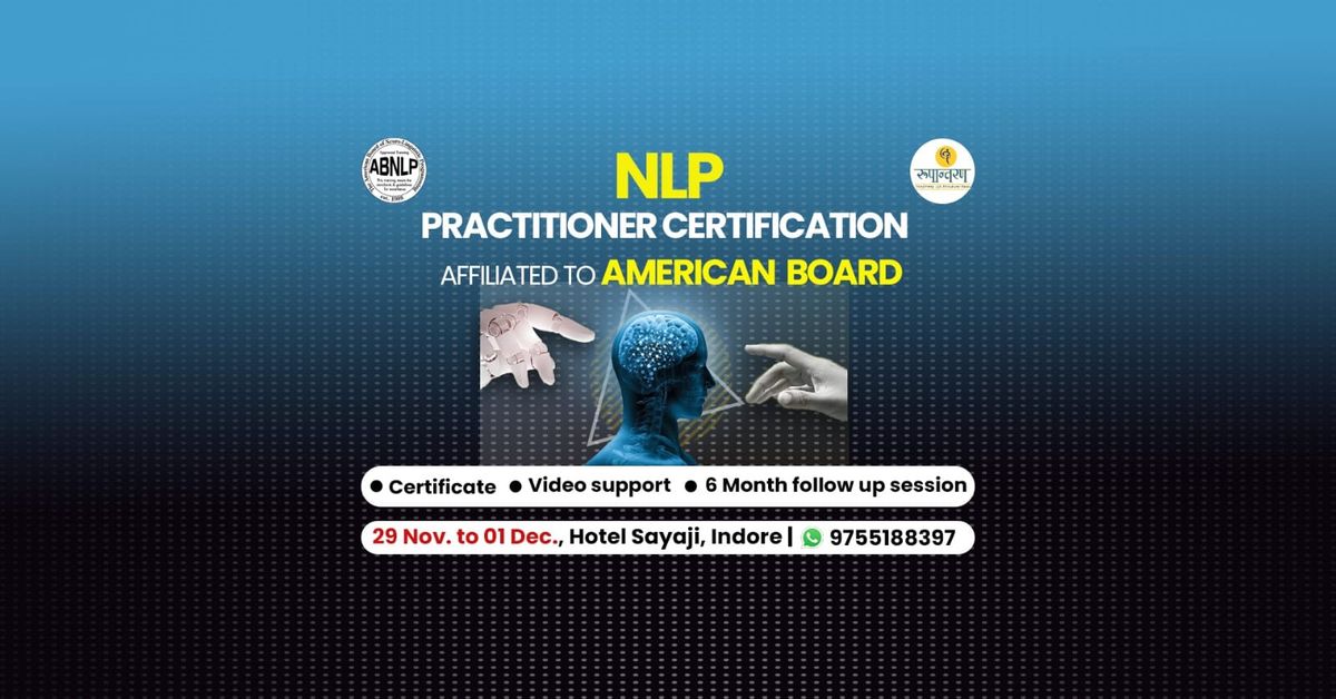 NLP Practitioner Certification