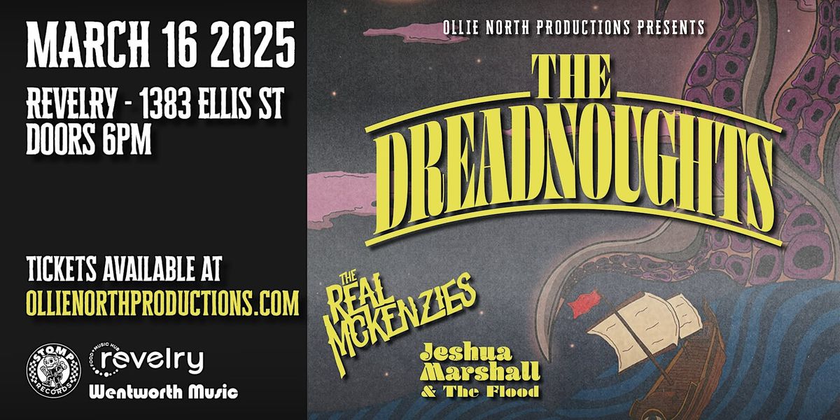 The Dreadnoughts w\/ The Real McKenzies, Jeshua Marshall \/\/ Kelowna, BC