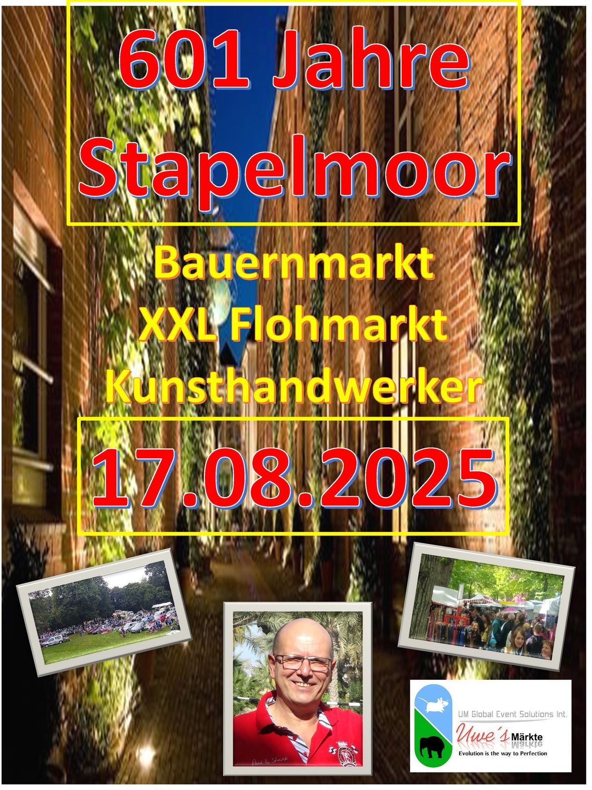 601 Jahr Feier Stapelmoor Flohmarkt XXL