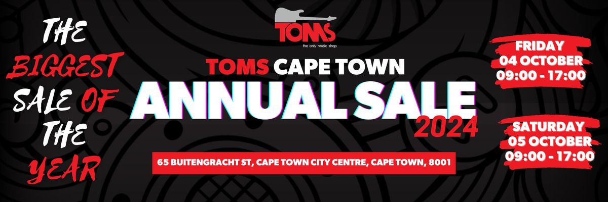 TOMS Cape Town - Annual Sale