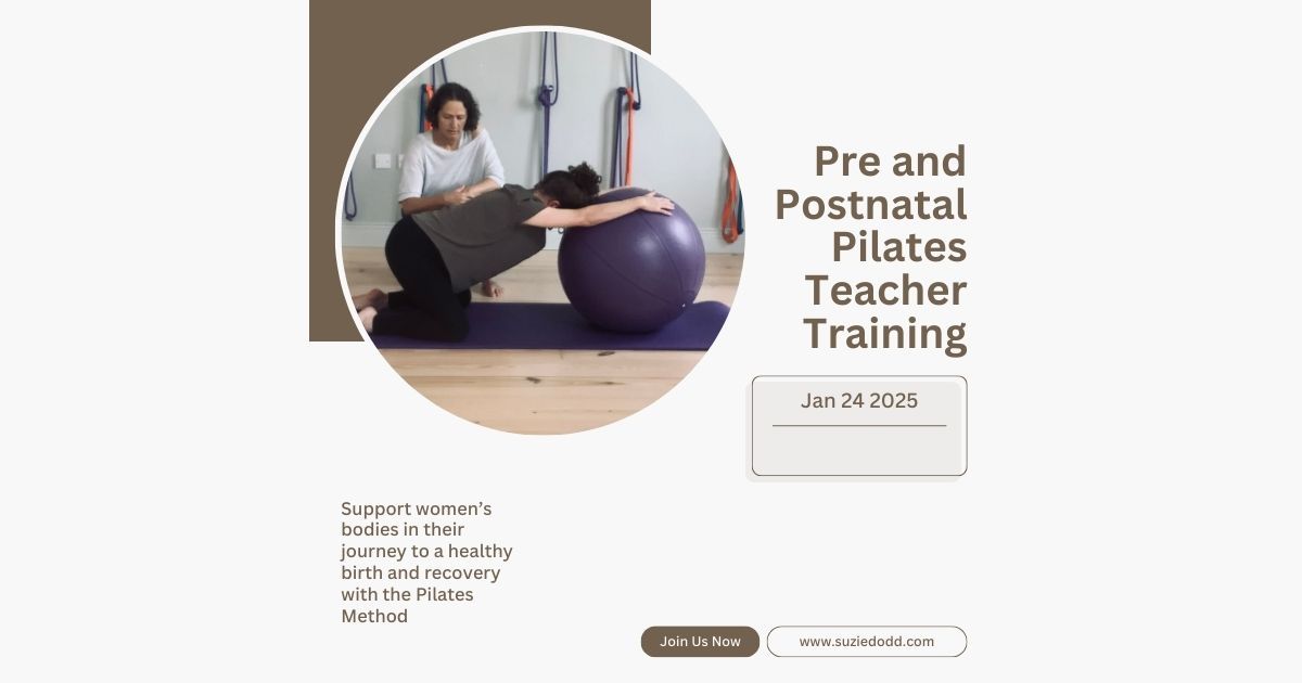 Pre and Postnatal Pilates Mat Teacher Training