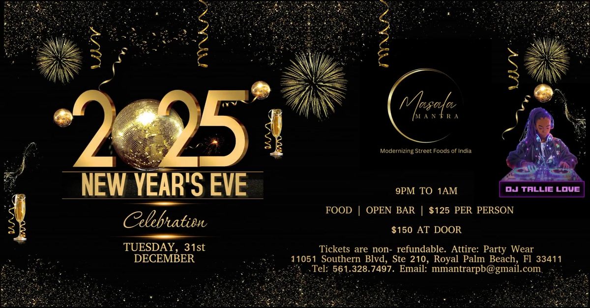 Masala Mantra's New Year's Eve Celebration