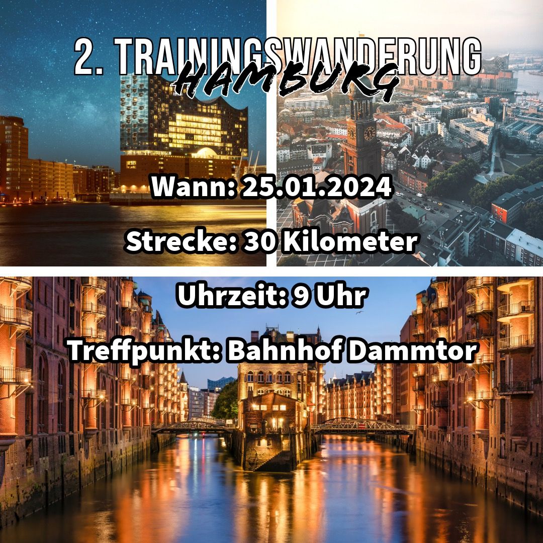 2. Trainingswanderung