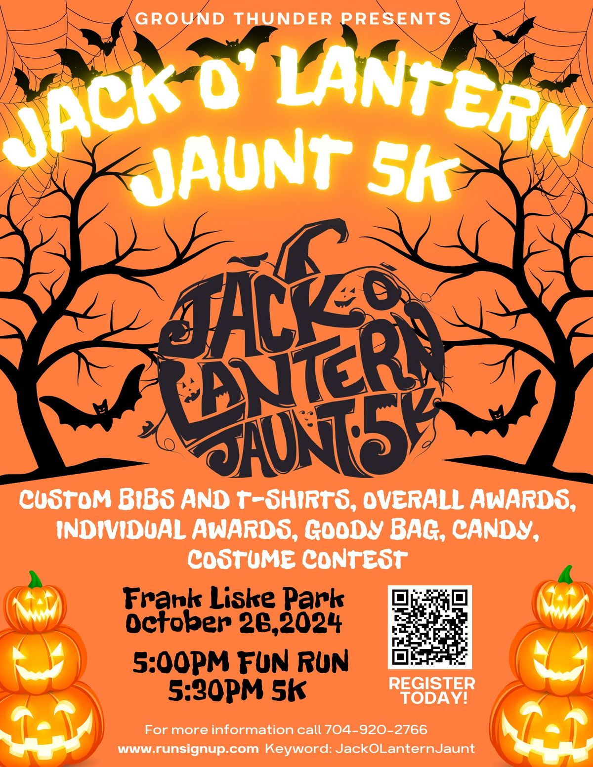 Jack O' Lantern Jaunt 5K & Fun Run