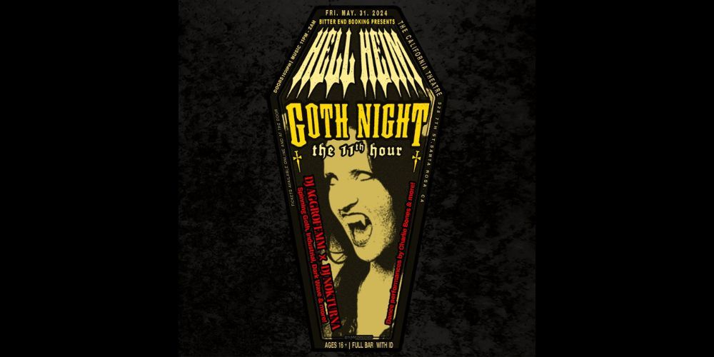 Bitter End Goth Night
