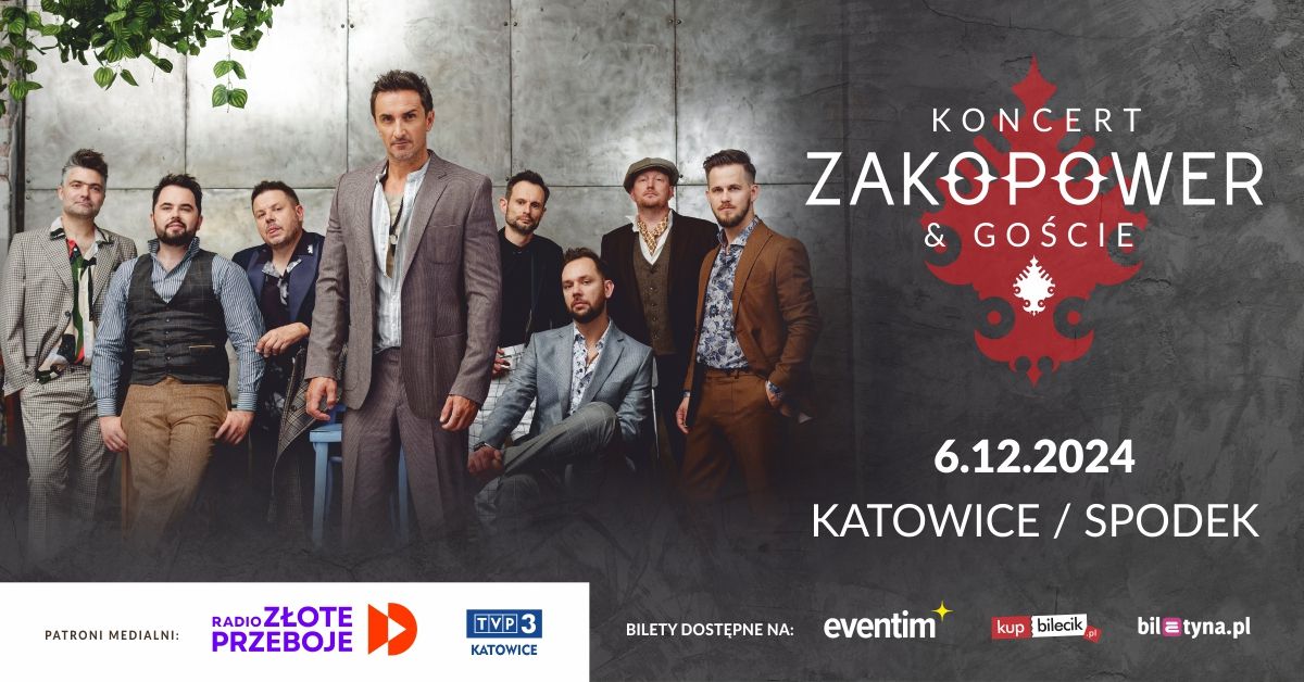 Koncert ZAKOPOWER - Katowice