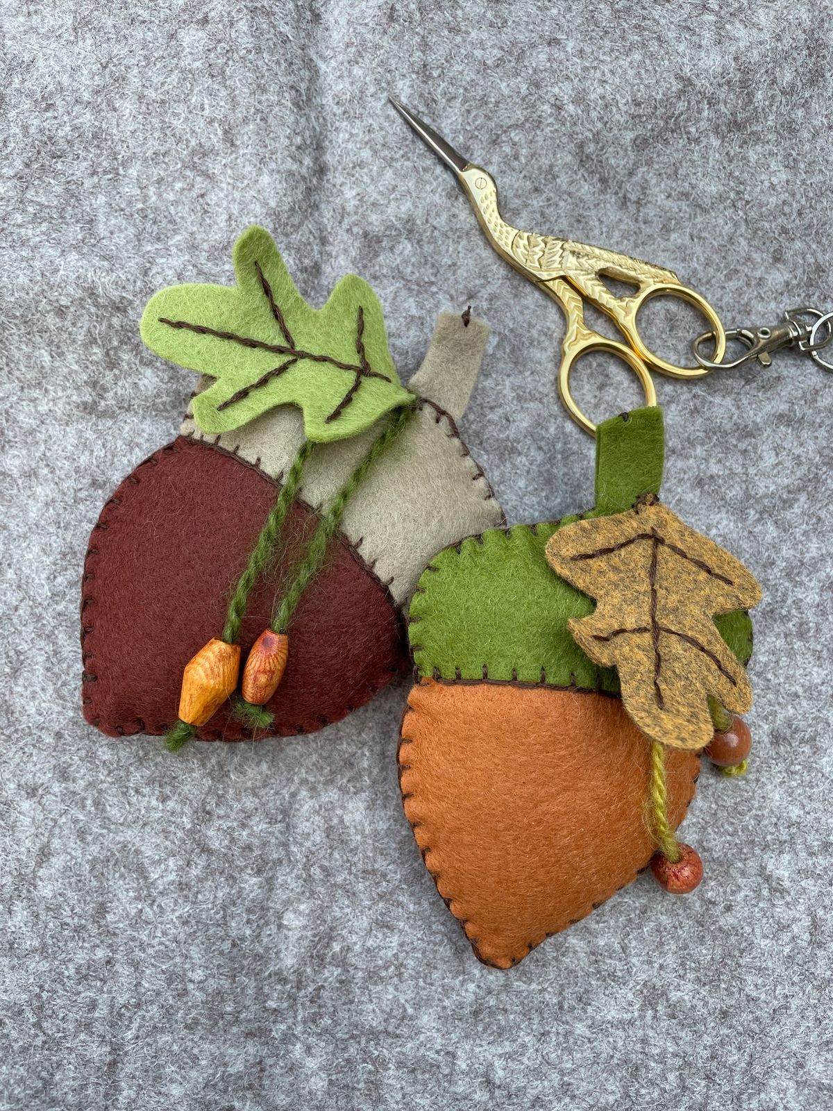 Felt Acorns workshop