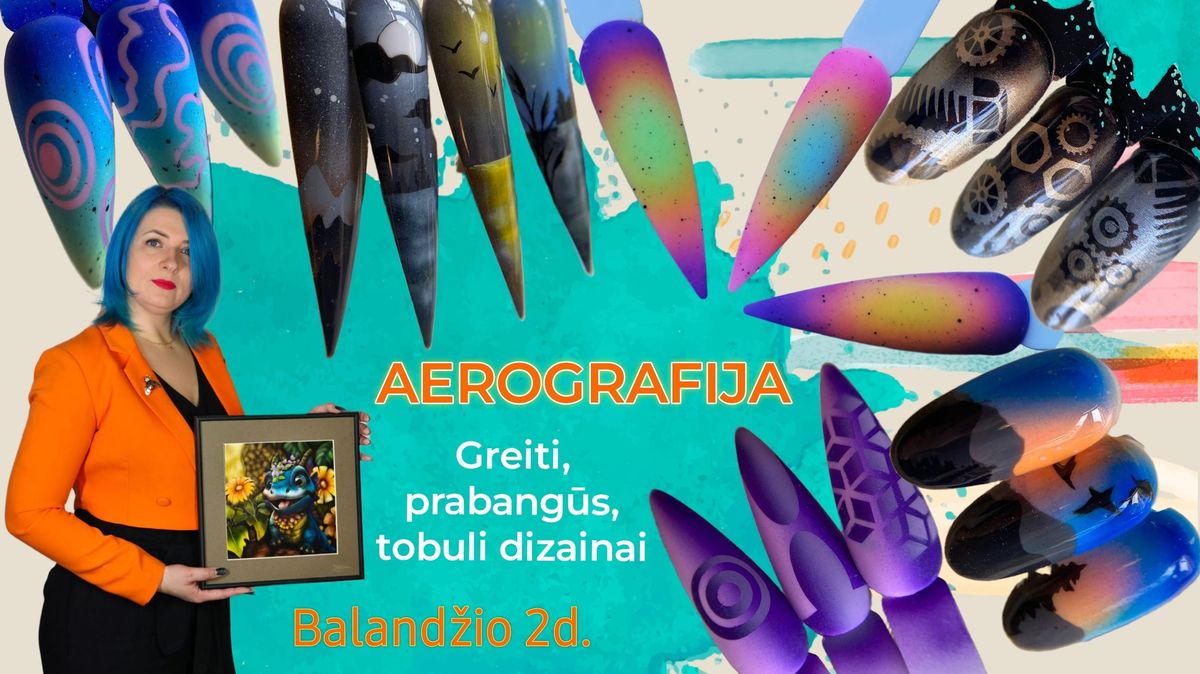 AEROGRAFIJA: greiti, prabang\u016bs, tobuli dizainai(Klaip\u0117da)