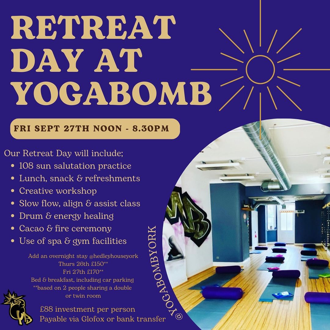 Retreat Day at Yogabomb