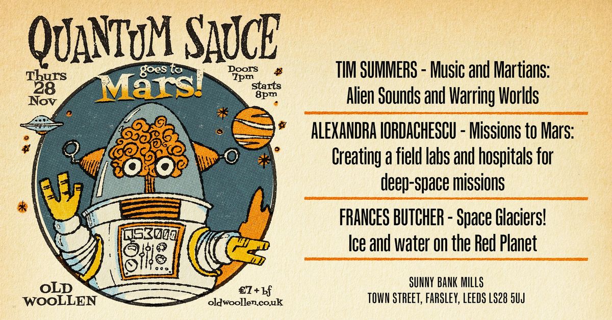 Quantum Sauce - Thurs 28 Nov