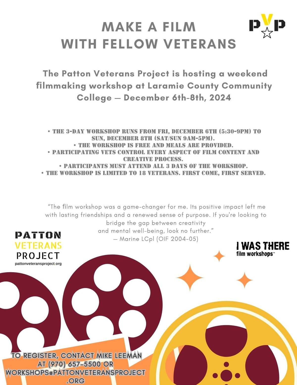 Laramie County Community College Film Workshop