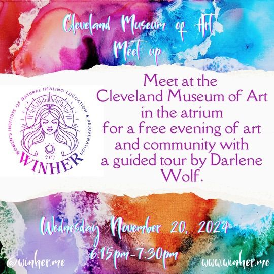 Cleveland Museum of Art Meet Up 