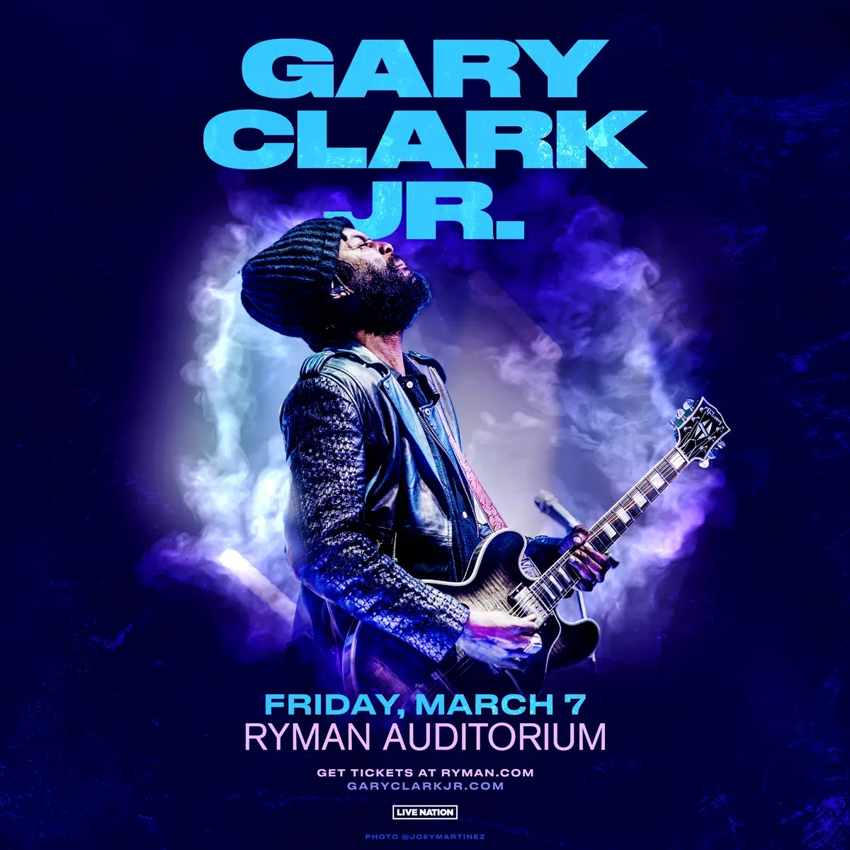 Gary Clark Jr at Ryman Auditorium