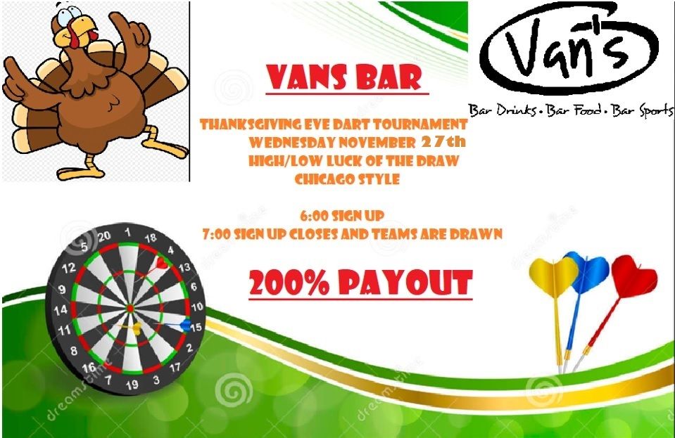 Vans Pre Thanksgiving LOD Dart Tournament 