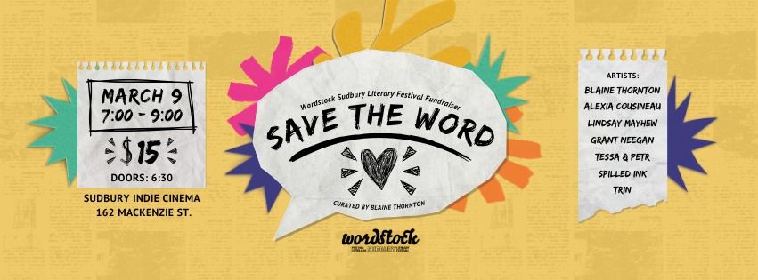 Save The Word Fundraiser