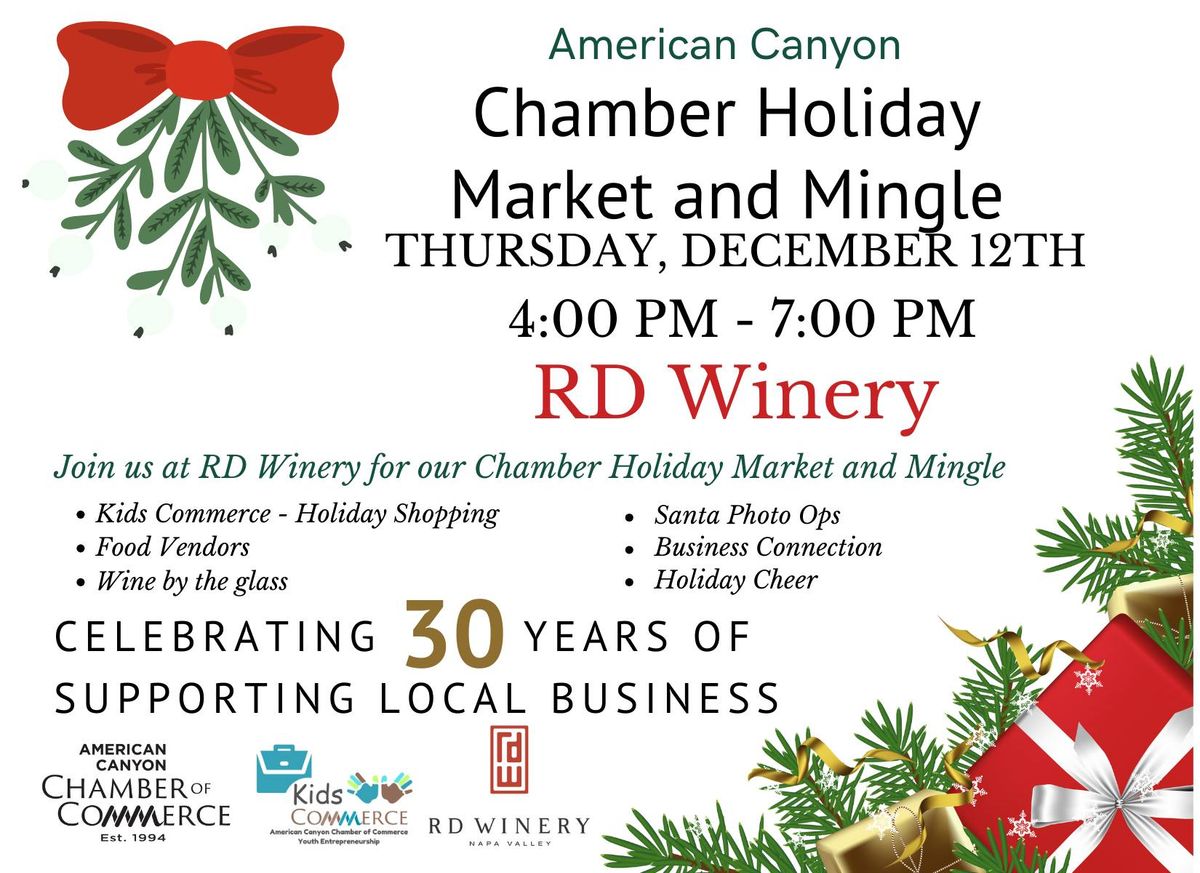 Chamber Holiday Market and Mingle 