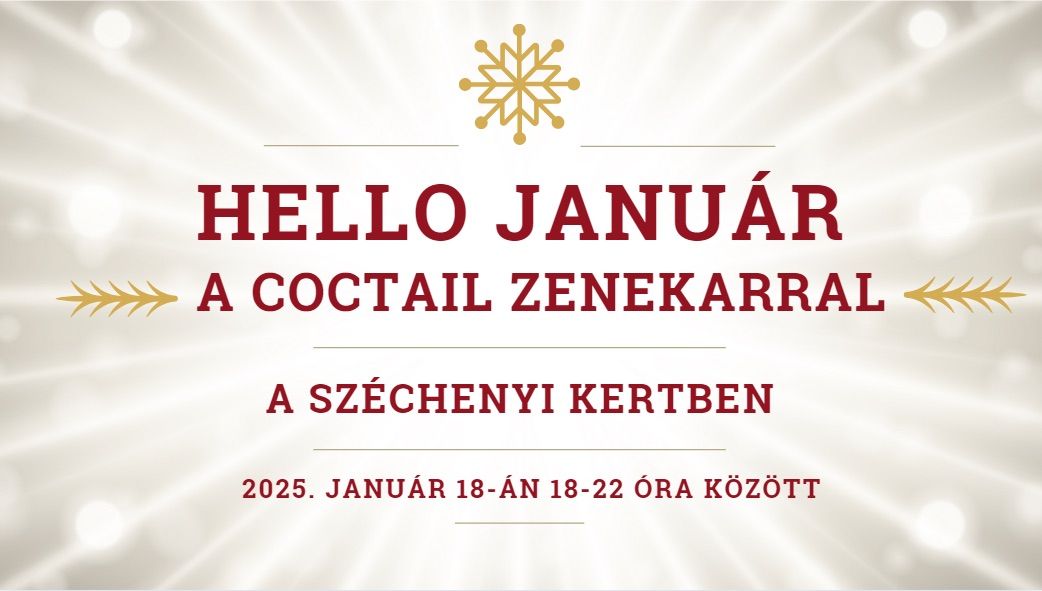 Hello Janu\u00e1r a Coctail Zenekarral