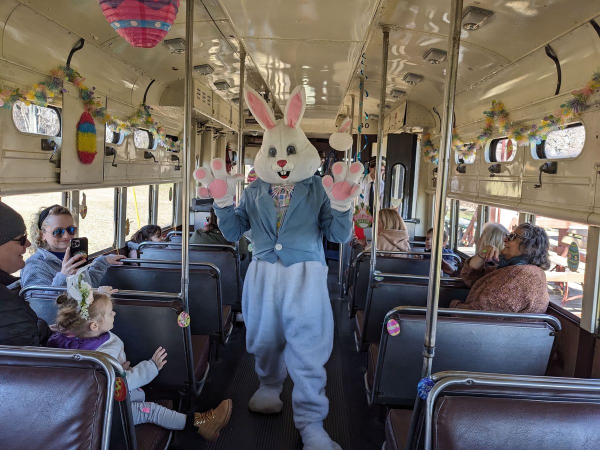 Bunny Burrow Express Egg Hunt and Train Ride!