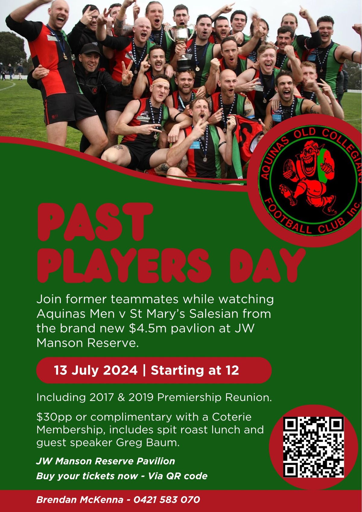 Past Players Day