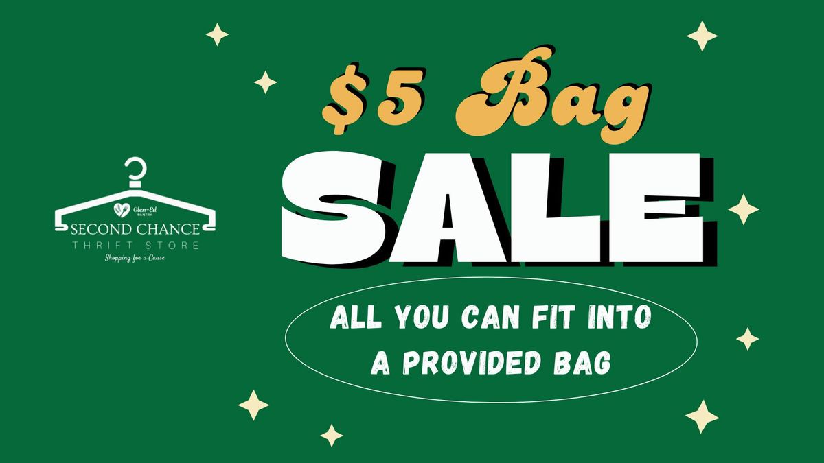 $5 Bag Sale!