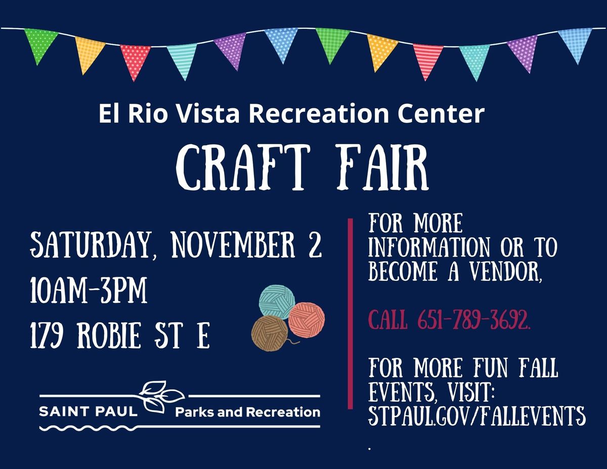 Fall Craft Fair (El Rio Vista)