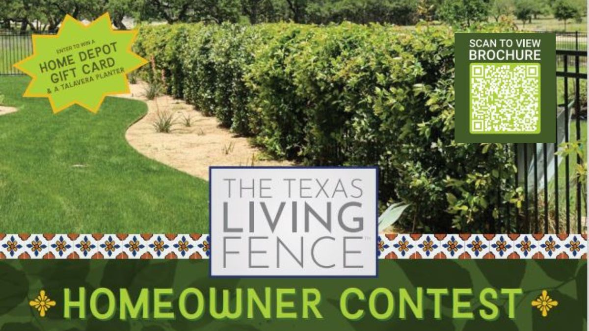 The Texas Living Fence Homeowner Contest