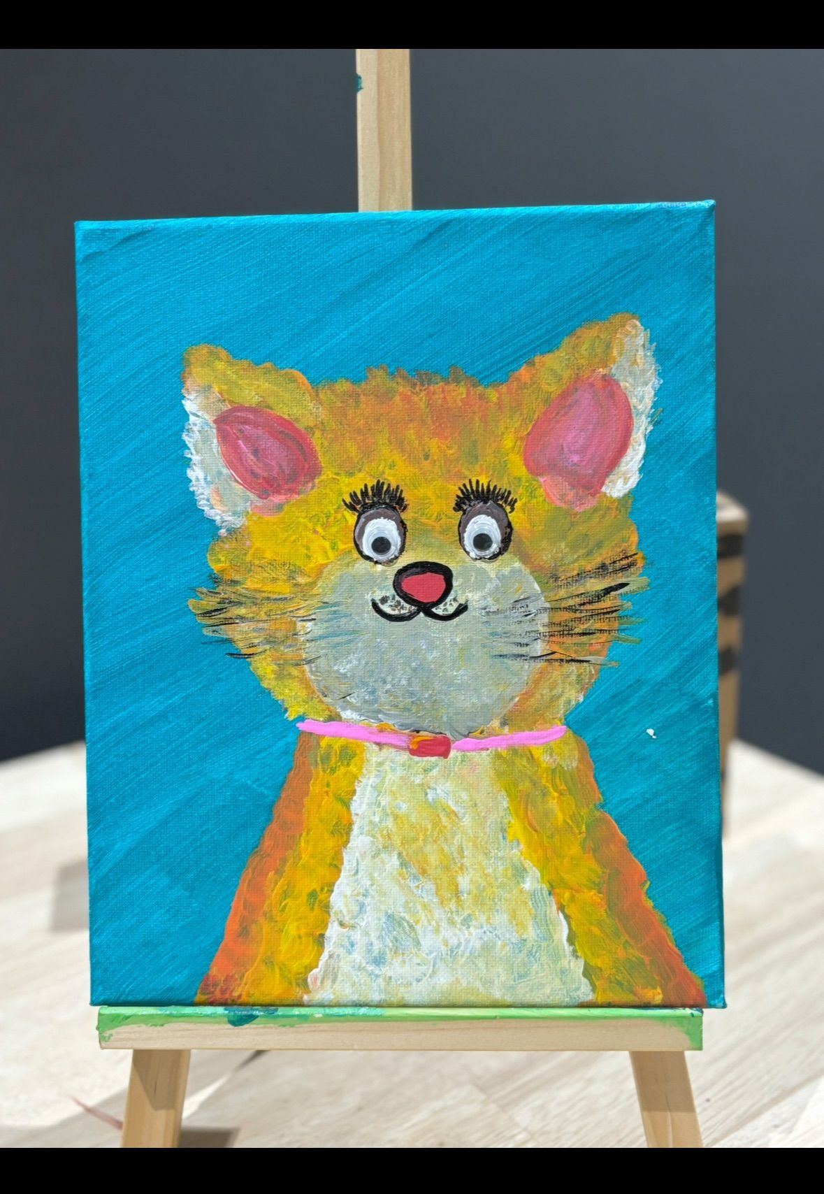 Smirky Kitty - School Holiday Art Program