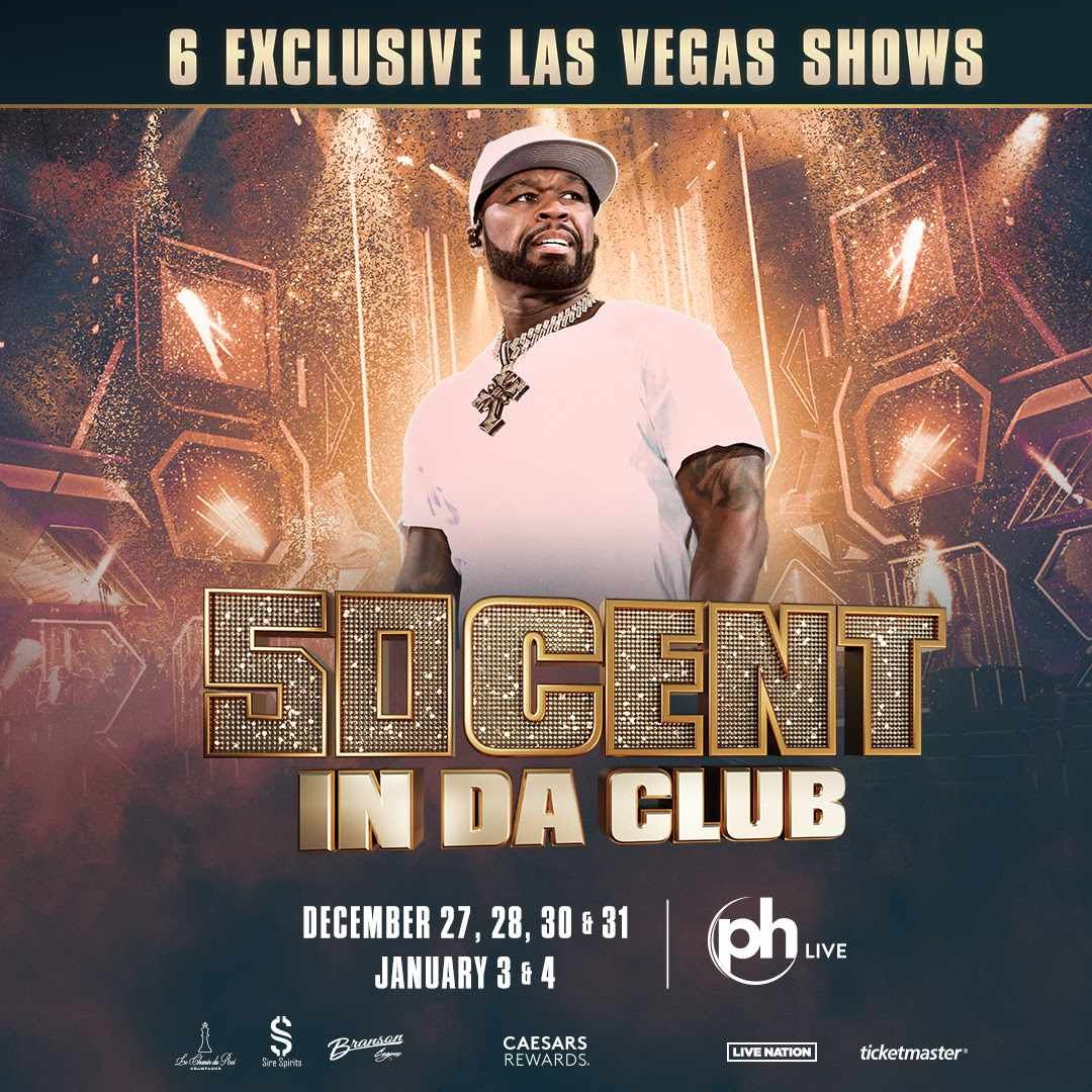 50 Cent at PH Live at Planet Hollywood