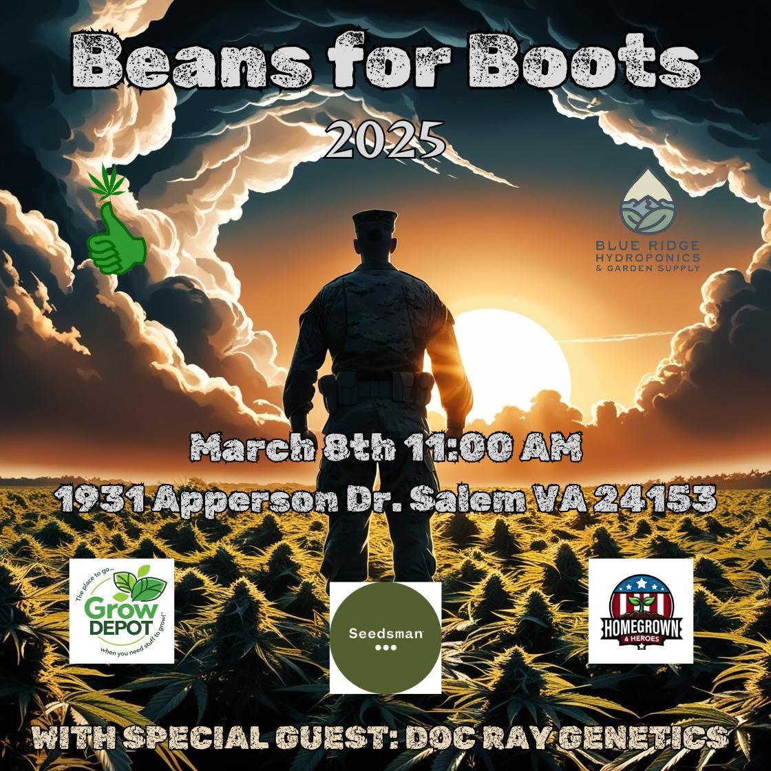 Beans for Boots 2025