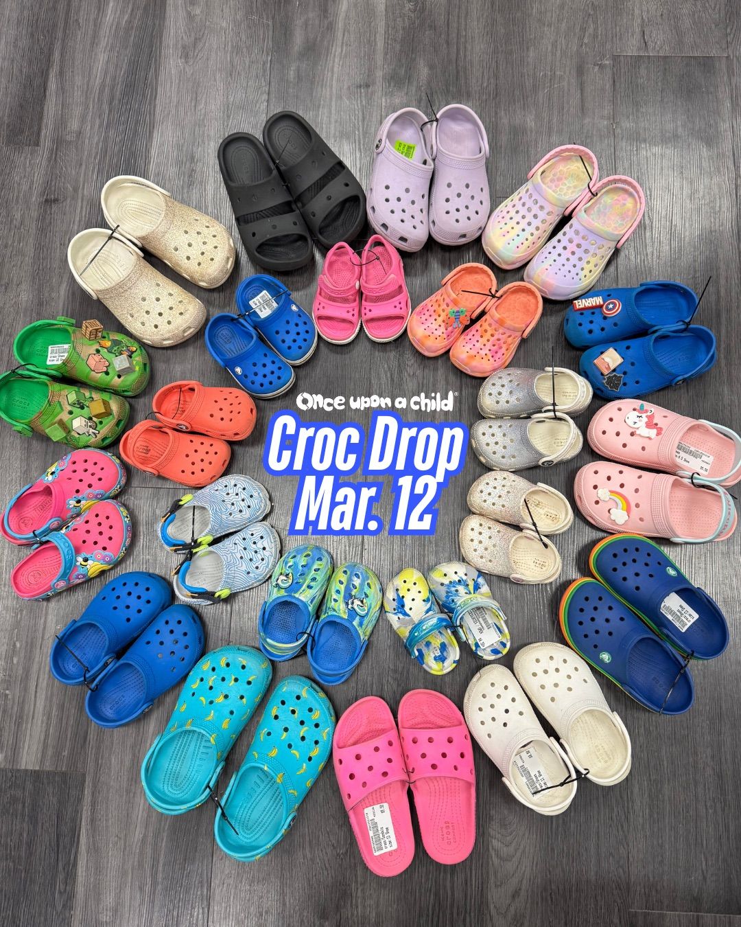 Croc Shoe Drop + Free shoe charms \u2728