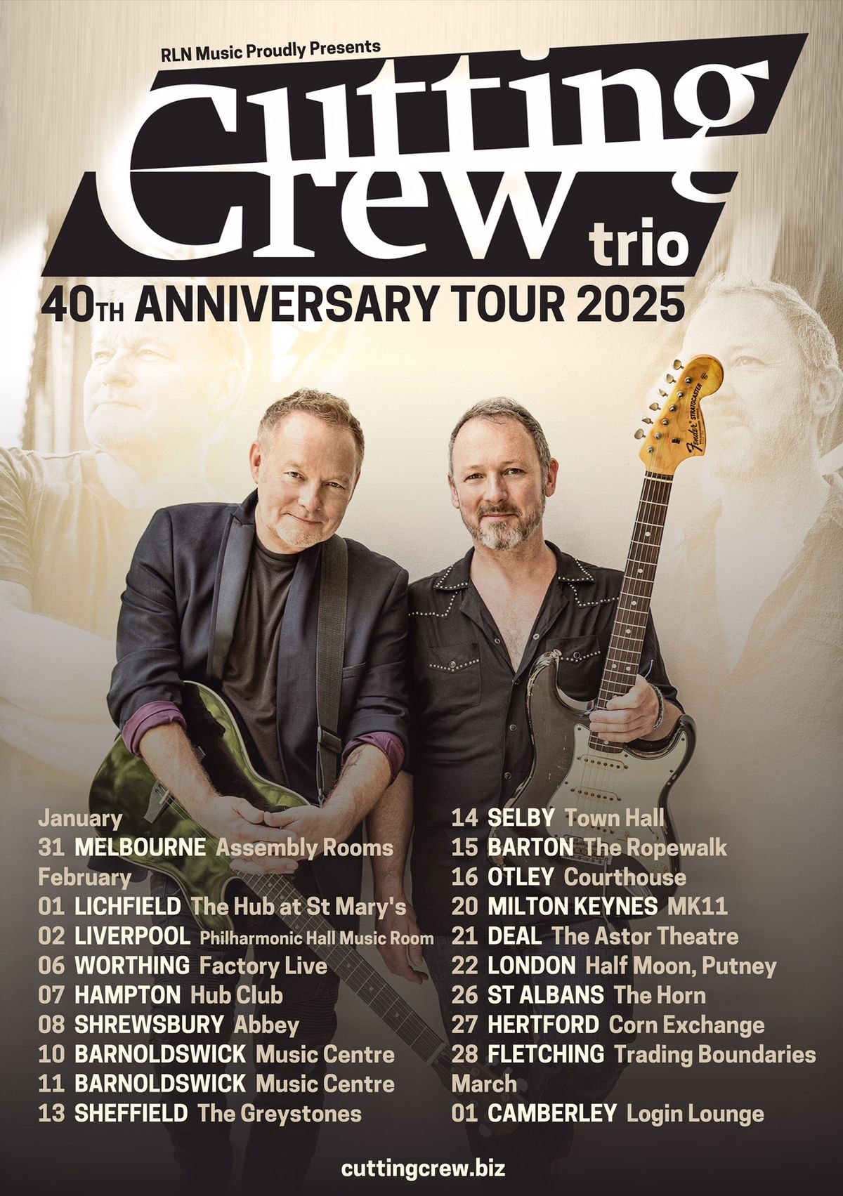 Cutting Crew - The 40th Anniversary Tour