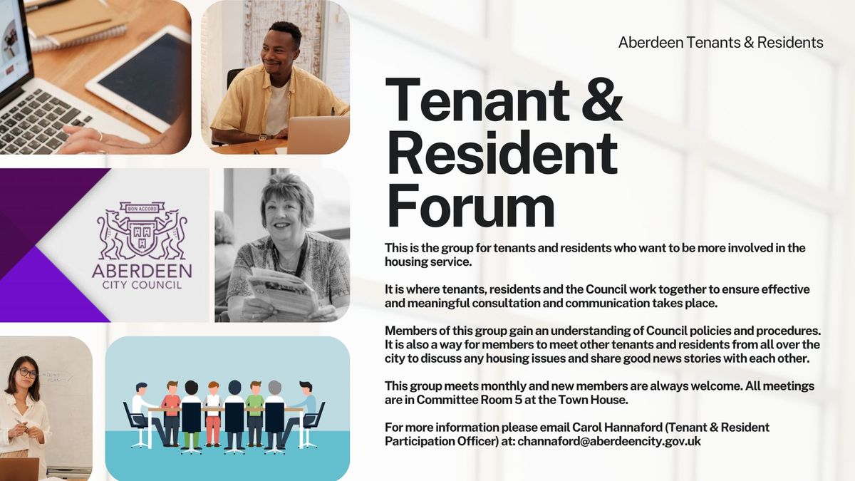 Tenant & Resident Forum - Meeting