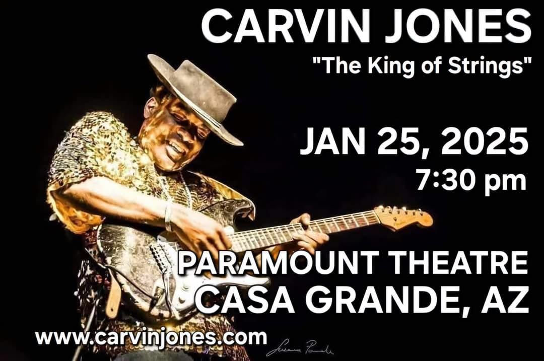 Carvin Jones @ Paramount Theatre 