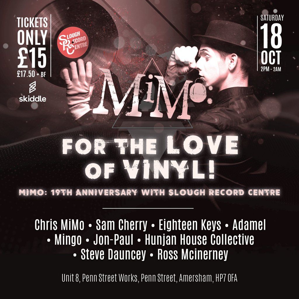 MiMo: 19th Anniversary with Slough Record Centre