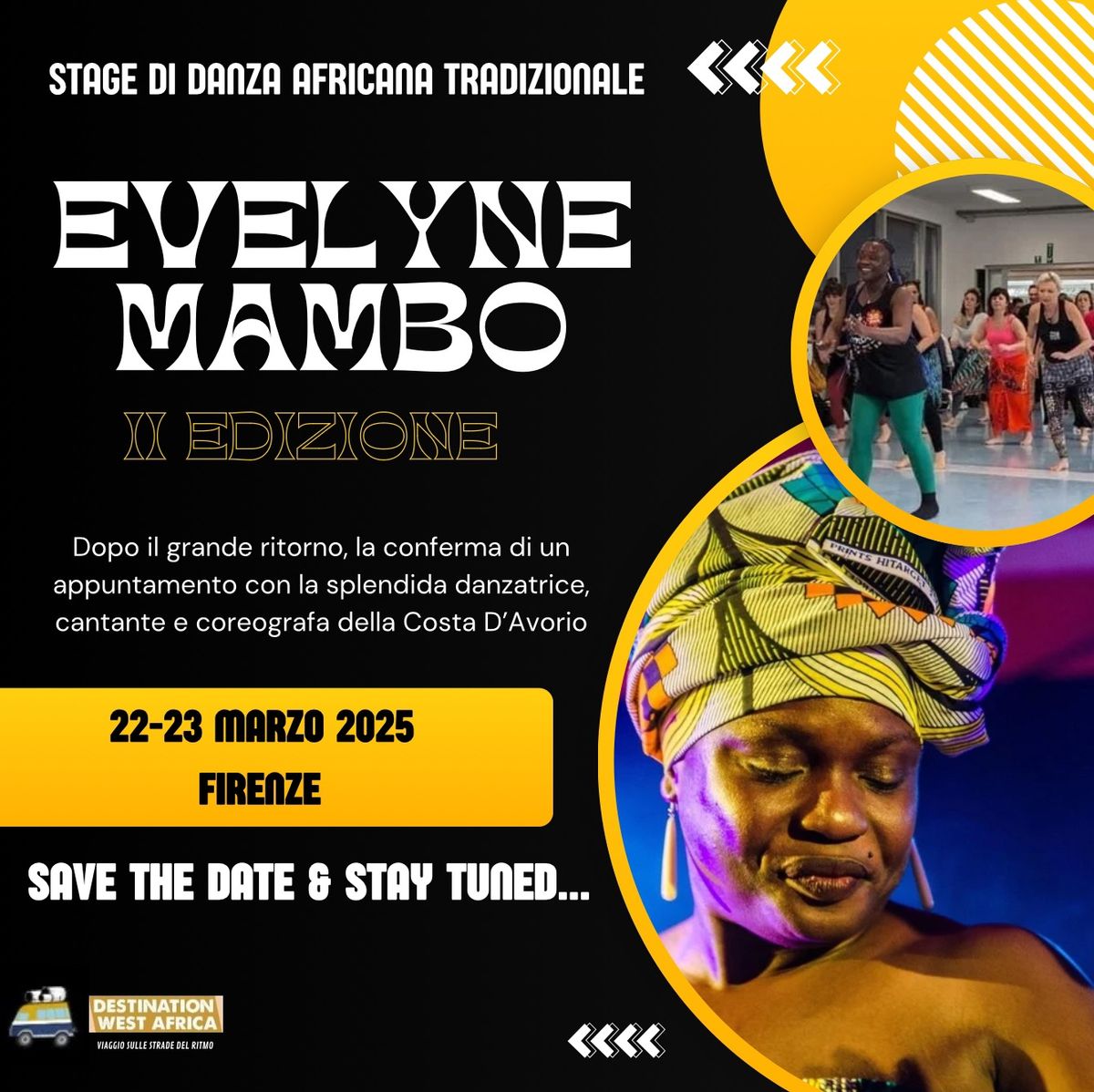 FIRENZE- STAGE EVELYNE MAMBO II EDIZIONE 