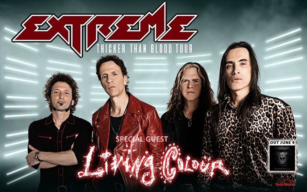 Extreme & Living Colour at Event Centre At Club Regent Casino