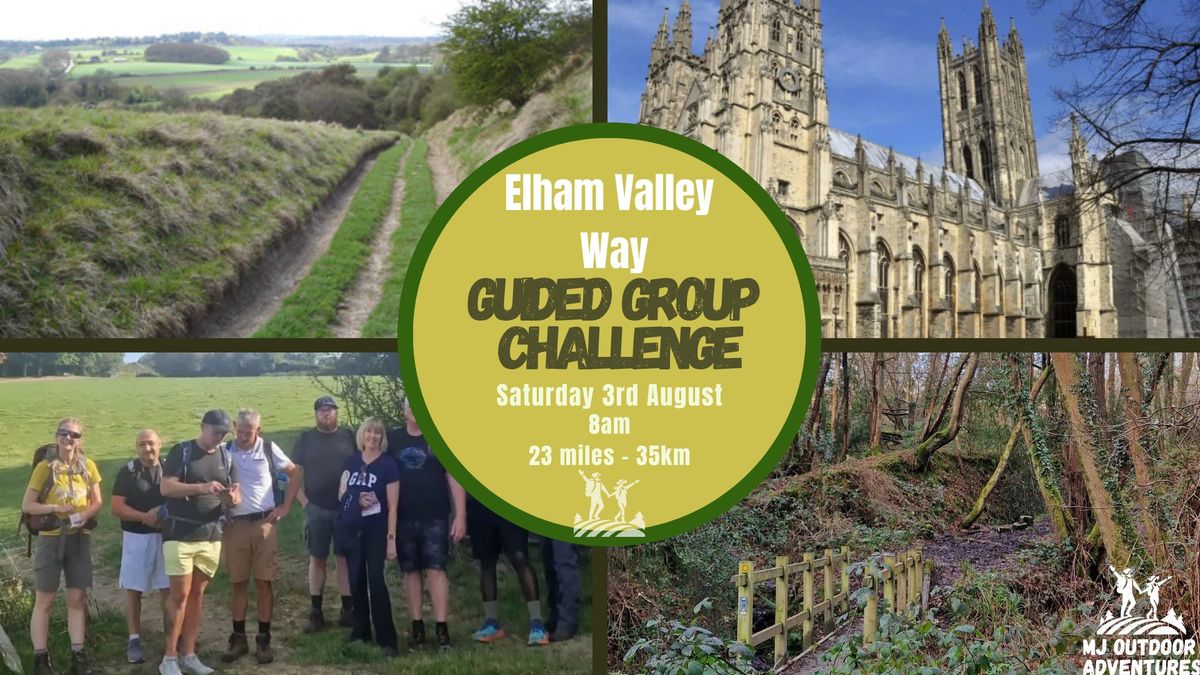 Elham Valley Way Walk - Challenge Event - 23 miles (Full support included)