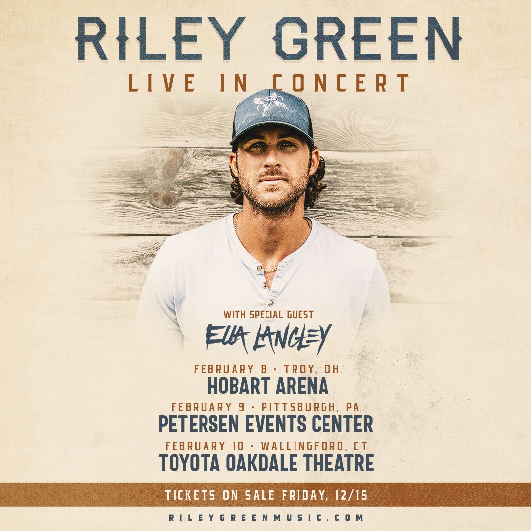 Riley Green at The Yard at TopGolf Las Vegas