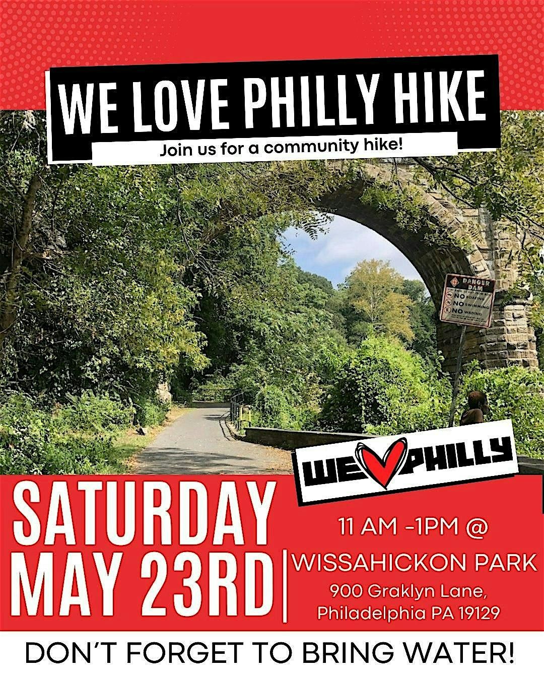 We Love Philly Hike at Wissahickon Park
