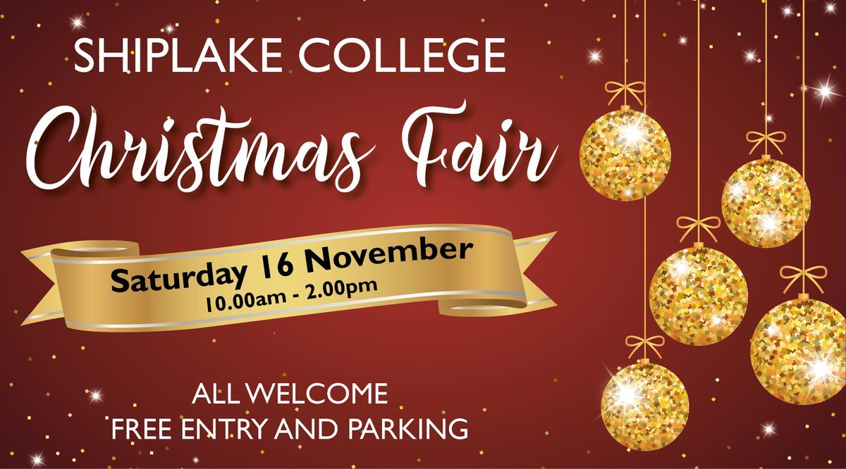 Shiplake College Christmas Fair