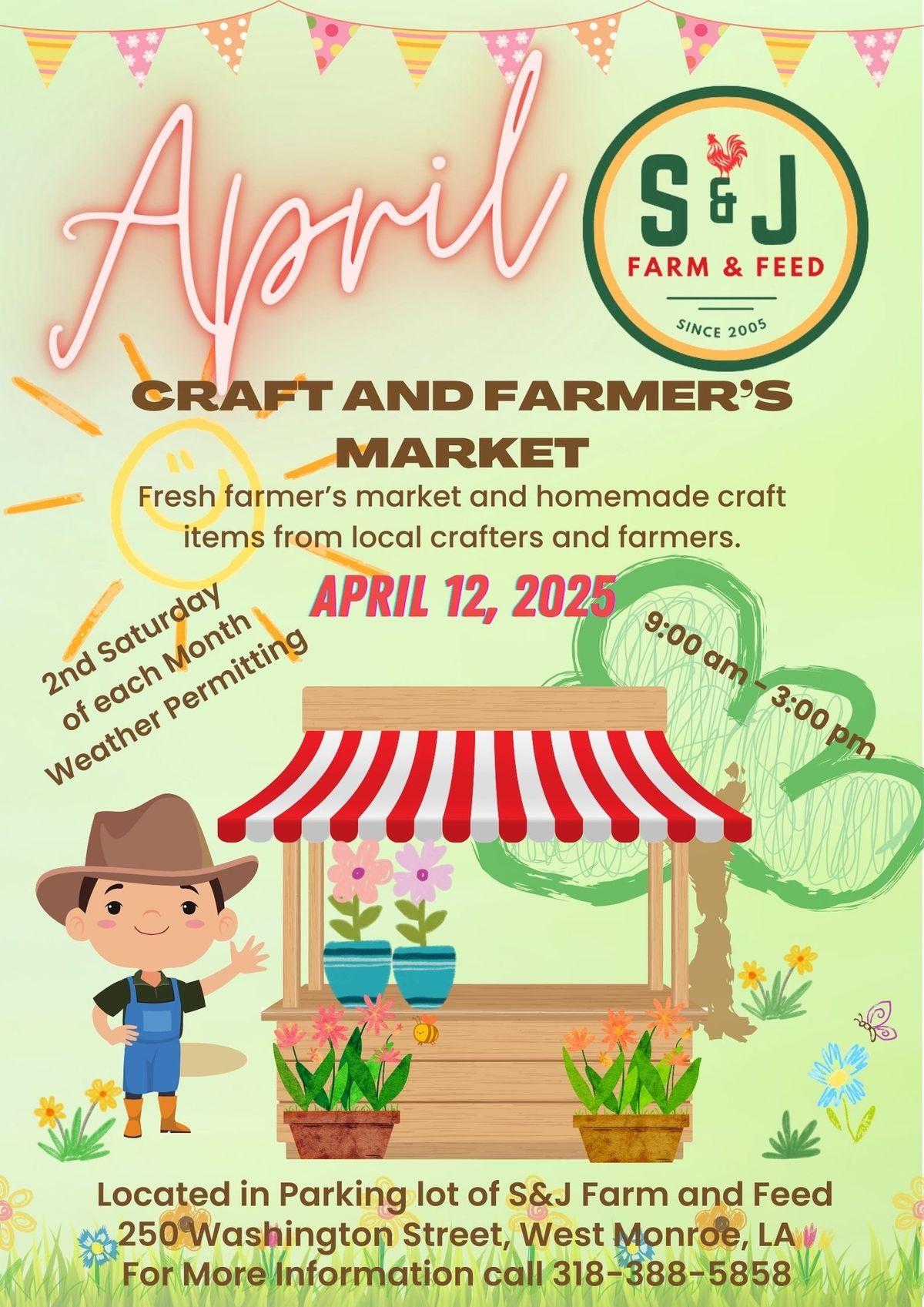 Spring Farmer's and Maker's Market - Spring 2025 Kickoff Market