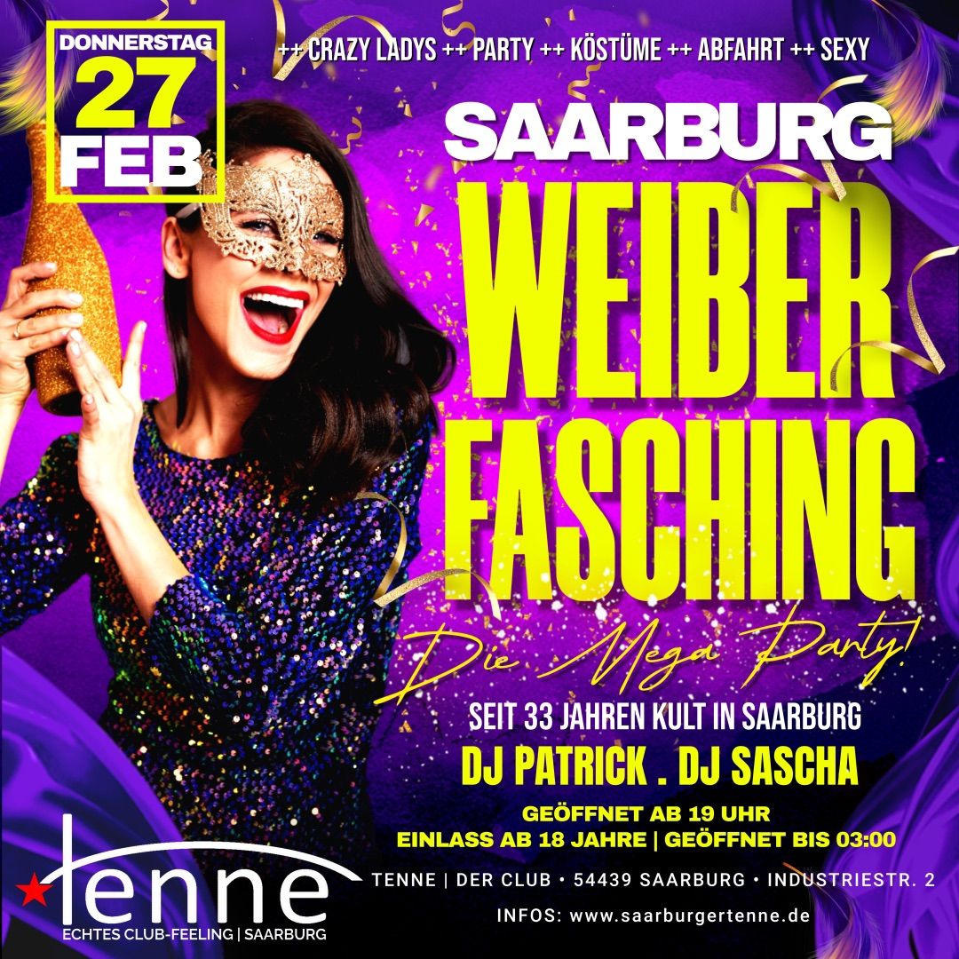 WEIBER FASCHING in SAARBURG